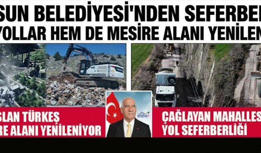 BAŞKAN CÜCE: İLÇEMİZE YAKIŞANI YAPIYORUZ!