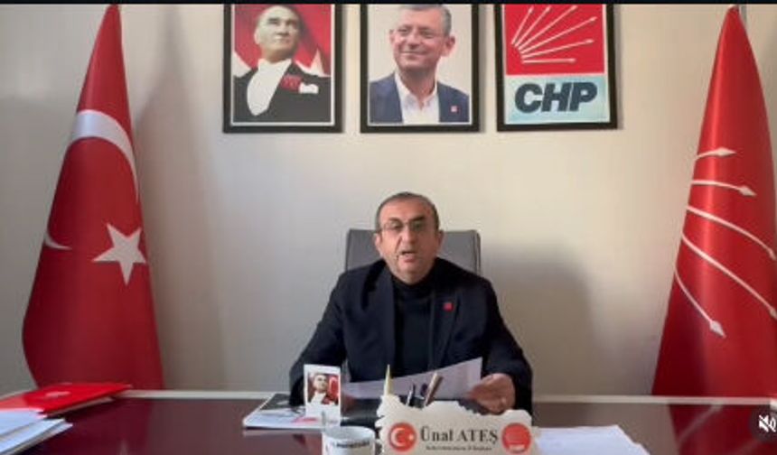 CHP KAHRAMANMARAŞ İL BAŞKANI ÜNAL ATEŞ’TEN 23 NİSAN MESAJI