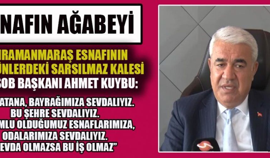 BAŞKAN KUYBU: “2002’DEKİ DURUŞUMUZ NEYSE AYNI ÇİZGİDEYİZ”