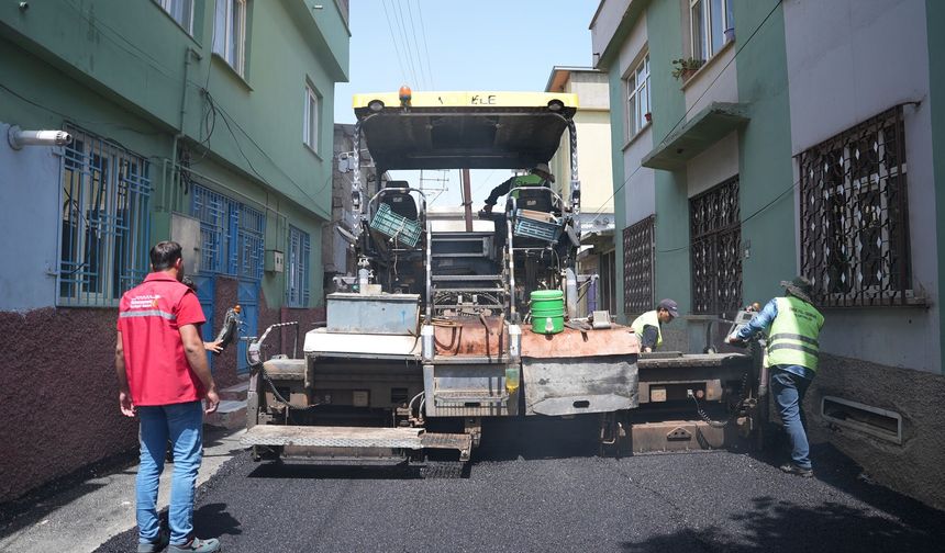 BÜYÜKŞEHİR, DULKADİROĞLU YAVUZ SELİM MAH SOKAK VE CADDE ASFALT SERİYOR