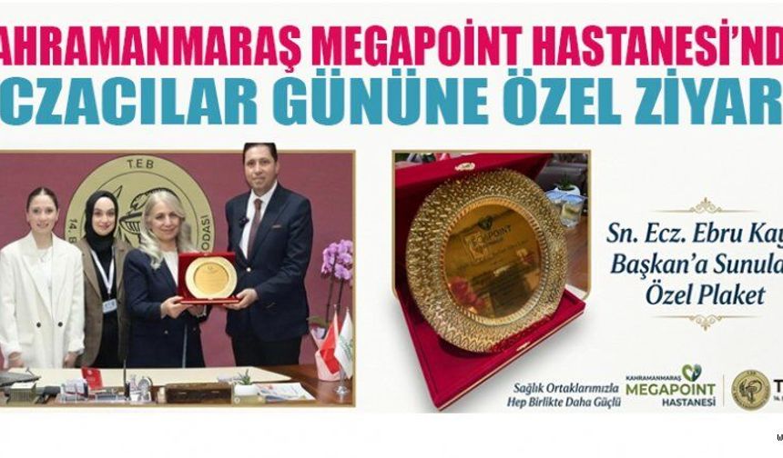 MEGAPOİNT HAST.MD. MARAŞLIGİL’DEN BAŞKAN KAYA’YA DAYANIŞMA ZİYARETİ