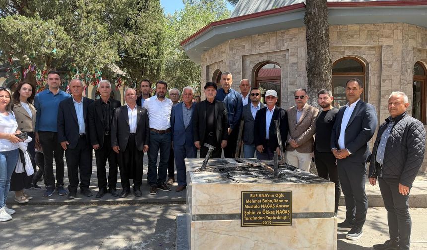 DÜZGÜN BABA VE ELİF ANA DERGÂHLARINA SALDIRIYA TEPKİ