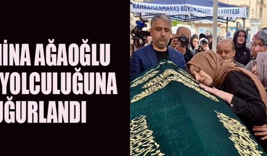 ALMİNA EBEDİYETE UĞURLANDI