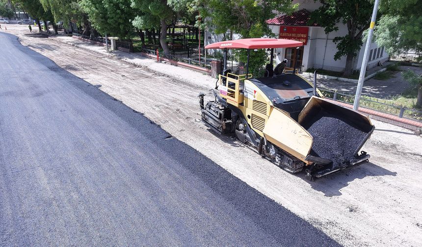 ELBİSTAN PINARBAŞI CAD. ASFALT SERİMİ
