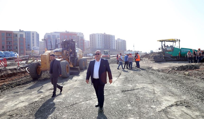 BAŞKAN AKPINAR DOĞUKENT MAH. ÇALIŞMALARI İNCELEDİ