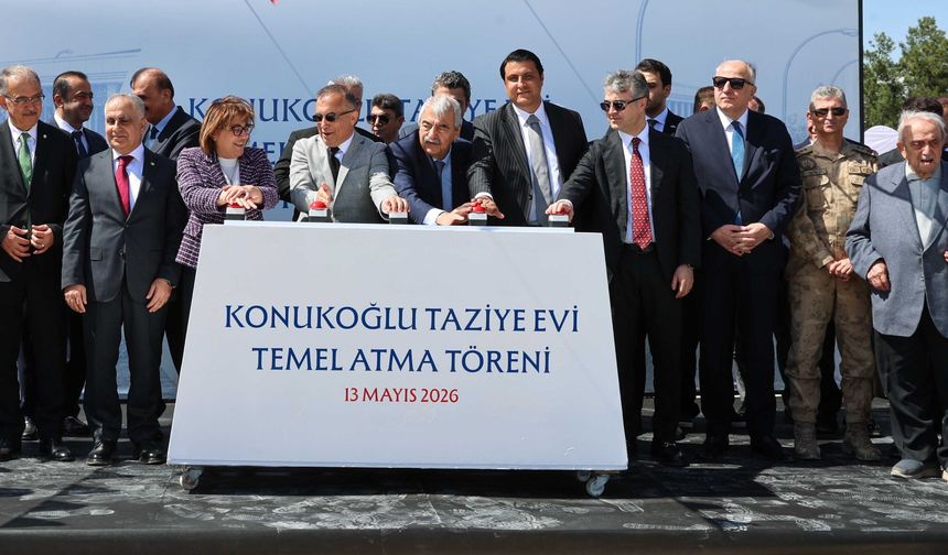 KONUKOĞLU TAZİYE EVİNİN TEMELİ ATILDI