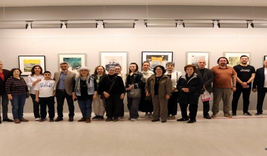 PROF. DR. YILDIZ’DAN SANKO SANAT GALERİSİ’NDE SERGİ