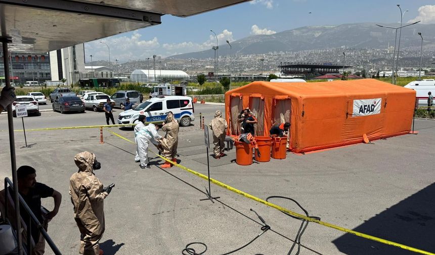 DEVLET HASTANESİ’NDE KBRN TATBİKATI