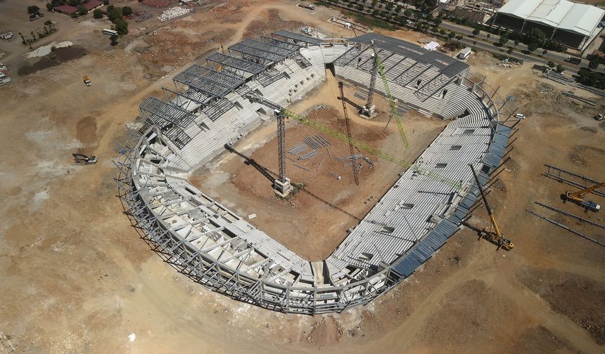 STADYUM ADIM ADIM TAMAMLANIYOR