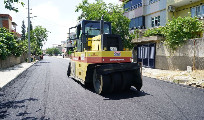 HAYDARBEY CAD. SICAK ASFALTLA BULUŞTU