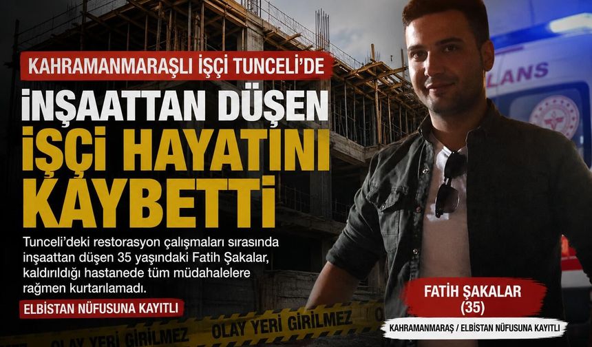 ÖLÜME İŞÇİLİK YAPTI