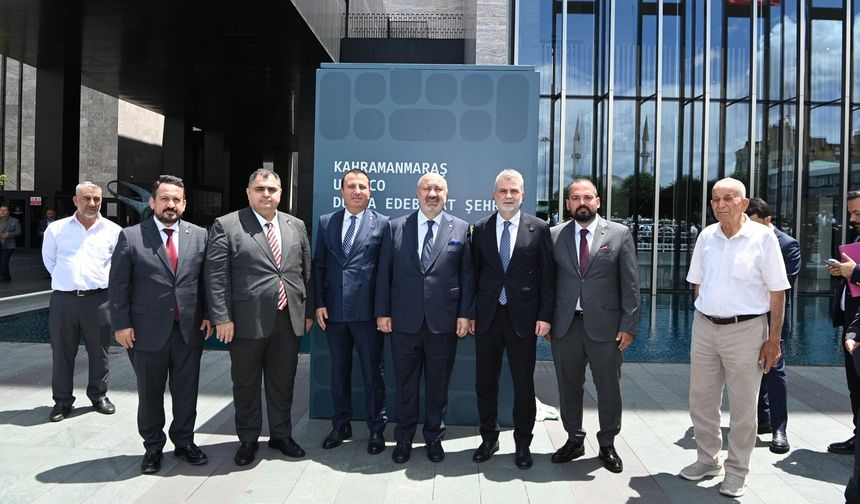 BULUNTU: “UNESCO UNVANI KAHRAMANMARAŞ’IN EKONOMİK GÜCÜNÜ ARTIRACAK”
