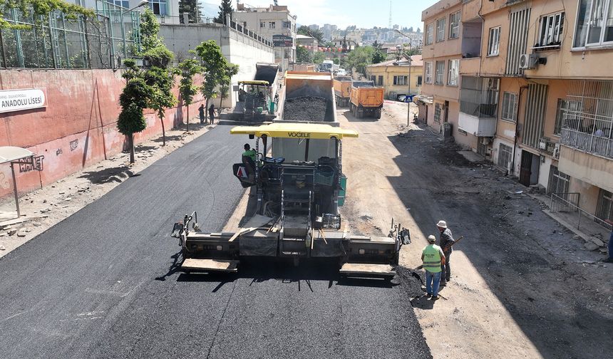 17 FARKLI NOKTADA ASFALT SERİMİ