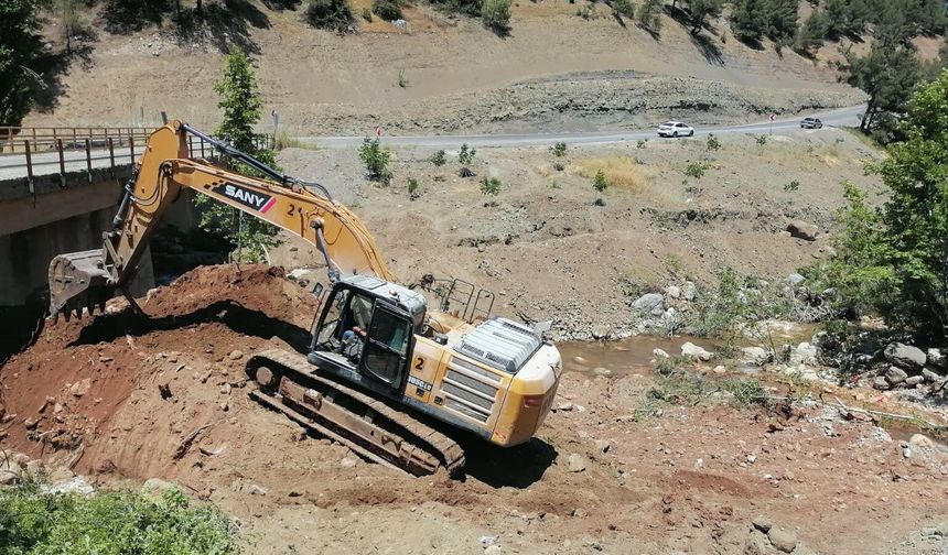 BERTİZ’İN ULAŞIMINA GÜÇ KATACAK YENİ KÖPRÜ