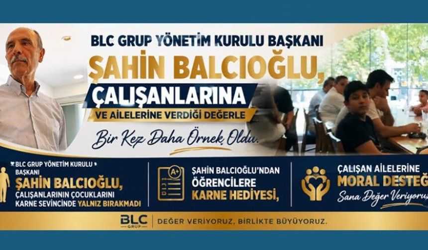 BALCIOĞLU: BİRLİKTE DAHA GÜZEL GÜNLERE YÜRÜYECEĞİZ