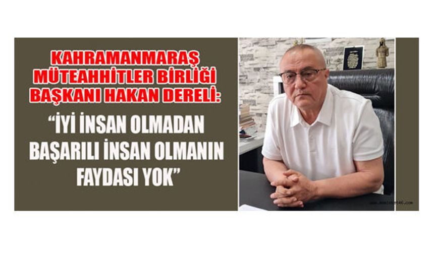 DERELİ: GELECEĞE YAPILAN EN BÜYÜK YATIRIM, GENÇLİĞİMİZDİR