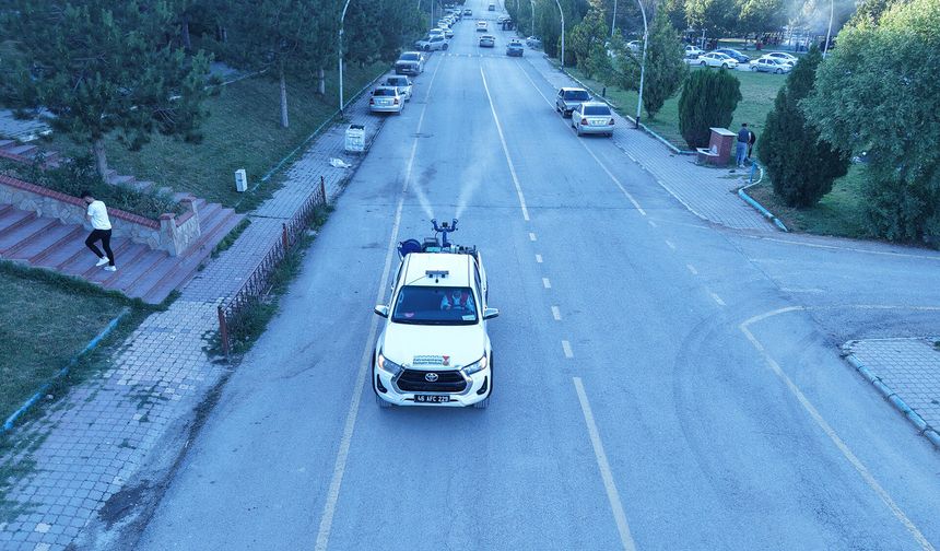 BÜYÜKŞEHİR’DEN ZARARLILARA KARŞI MÜCADELE