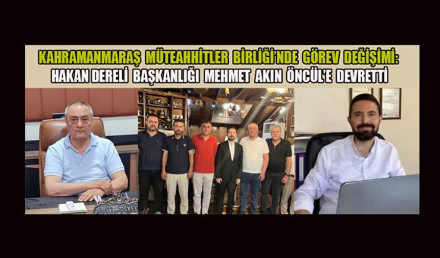 HUZUR İÇİNDE GÖREV DEVRİ!