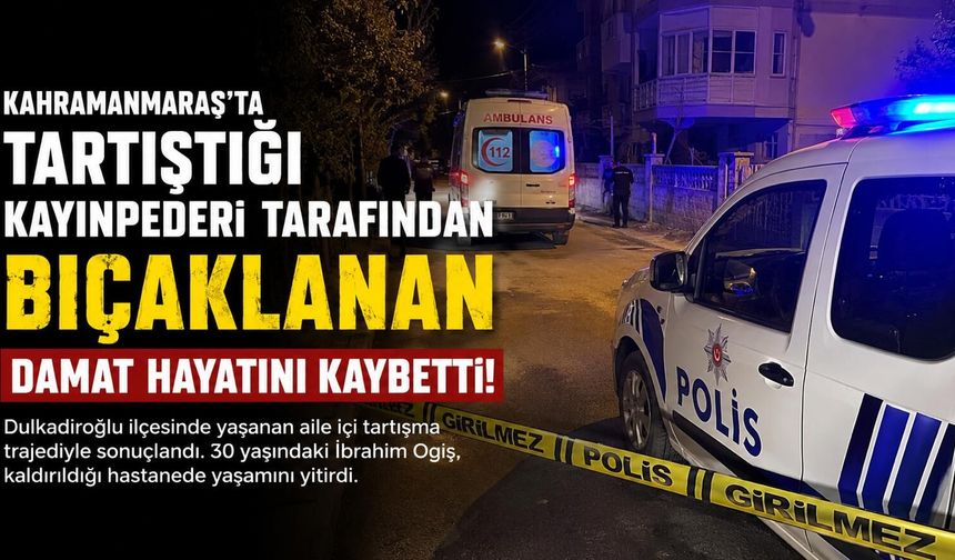 BIÇAKLANAN DAMAT HAYATINI KAYBETTİ