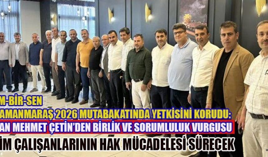 BAŞKAN ÇETİN: “YETKİ BİR AYRICALIK DEĞİL, ÇOK BÜYÜK SORUMLULUKTUR”