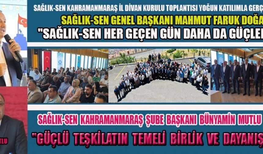 SAĞLIK-SEN HER GEÇEN GÜN DAHA DA GÜÇLENİYOR