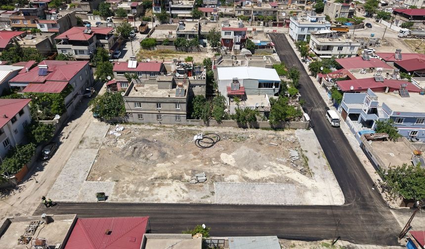 BÜYÜKŞEHİR’DEN YAVUZ SELİM MAH. ASFALT