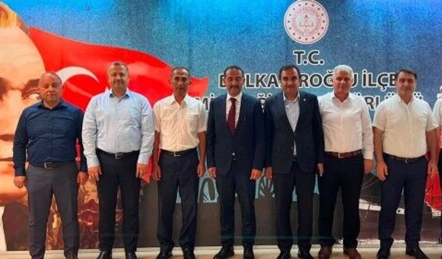 EĞİTİMCİLERDEN YENİ İLÇE MİLLİ EĞİTİM MÜDÜRLERİNE HAYIRLI OLSUN