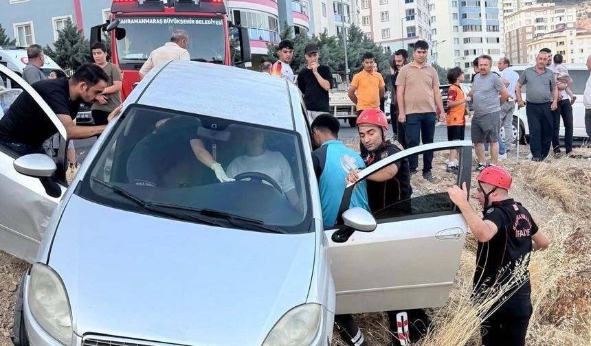 OTOMOBİLLER ÇARPIŞTI: 1 YARALI