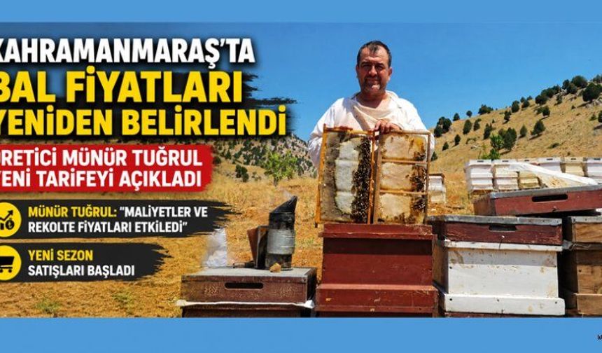 BAL FİYATLARI YENİDEN BELİRLENDİ