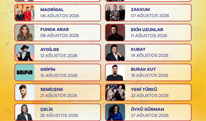GELENEKSEL AĞUSTOS FUARI’NDA KAHRAMANMARAŞ MÜZİĞE DOYACAK