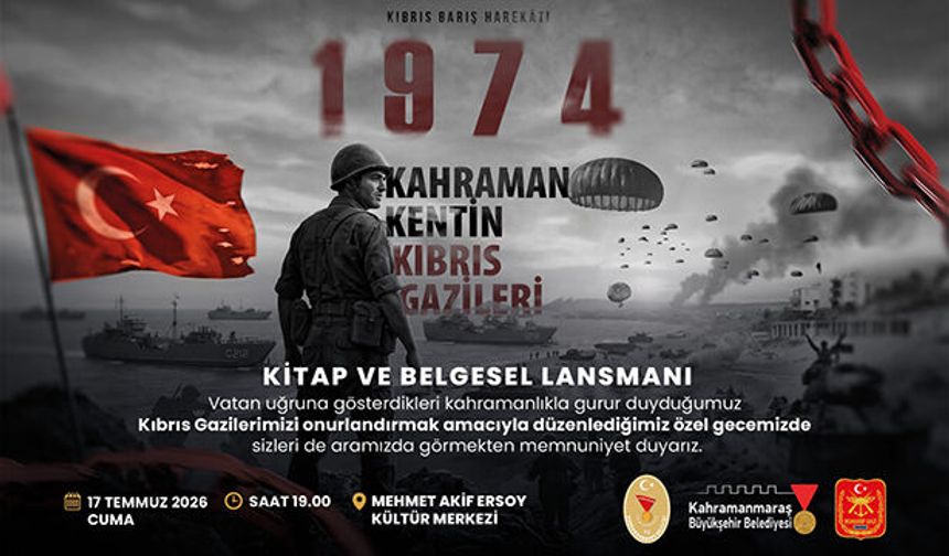 KIBRIS GAZİLERİNİN HATIRALARI KİTAP VE BELGESELLE GELECEĞE TAŞINIYOR