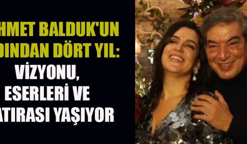 NAZLI CEYLAN BALDUK KURTUL "MEHMET BALDUK’UN KIZI OLMAK EN KIYMETLİ UNVANIM"