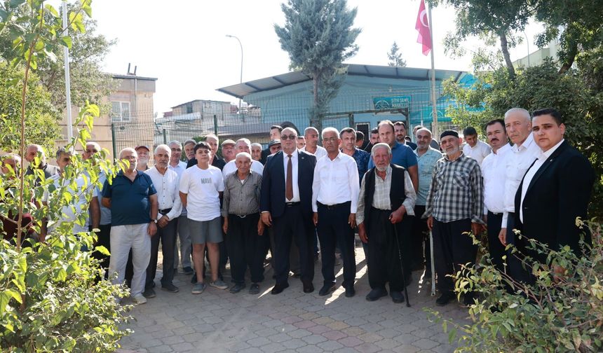BAŞKAN AKPINAR, ŞEYH ŞAMİL MAHALLESİNDE