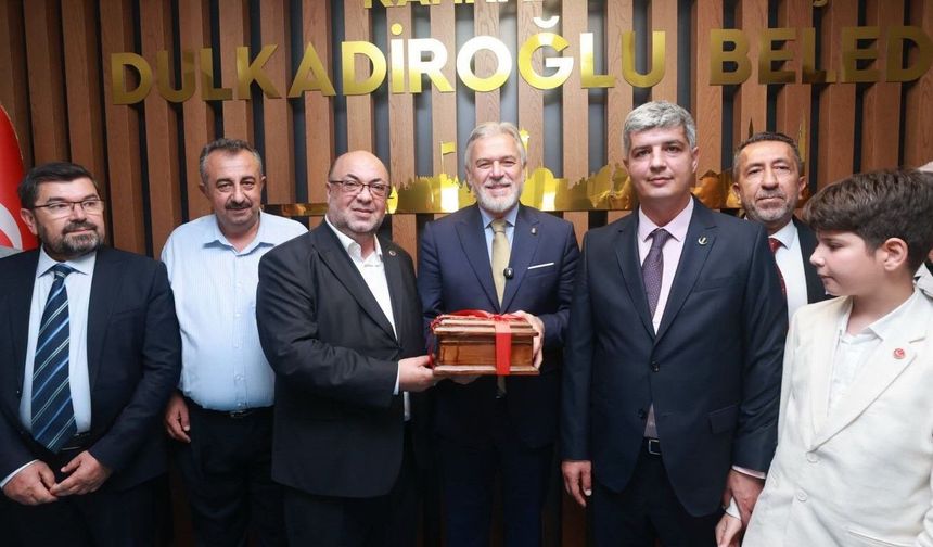 YRP TEŞKİLATINDAN BAŞKAN AKPINAR’A ZİYARET