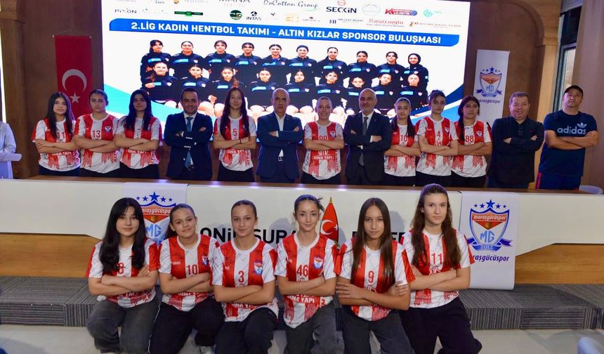 MARAŞGÜCÜSPOR, 1. LİG: KADIN HENTBOL TAKIMI SEZON ÖNCESİ GÜÇ BİRLİĞİ YAPTI