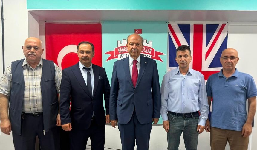 ERSİN TATAR, İNGİLTERE KAHRAMANMARAŞLILAR DERNEĞİ’Nİ ZİYARET ETTİ