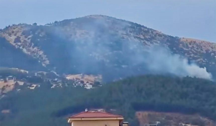 SAĞANAK SONRASI YILDIRIM VE İKİ AYRI NOKTADA YANGIN