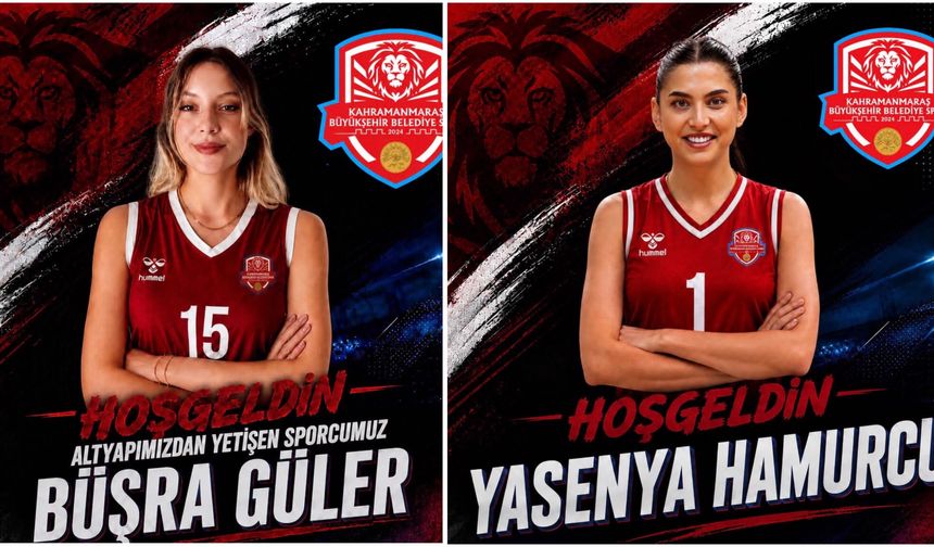 BÜYÜKŞEHİR KADIN VOLEYBOL’DA İKİ ÖNEMLİ TRANSFER