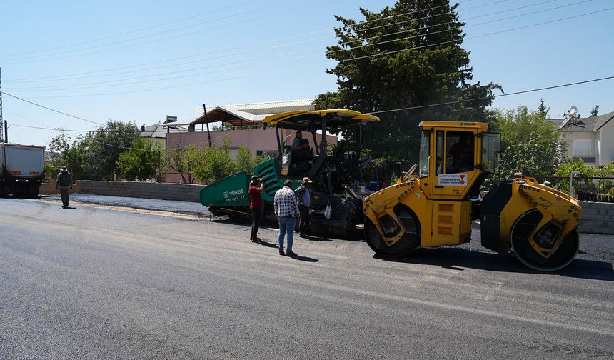 BÜYÜKŞEHİR’DEN DULKADİROĞLU'NA YOL YATIRIMI