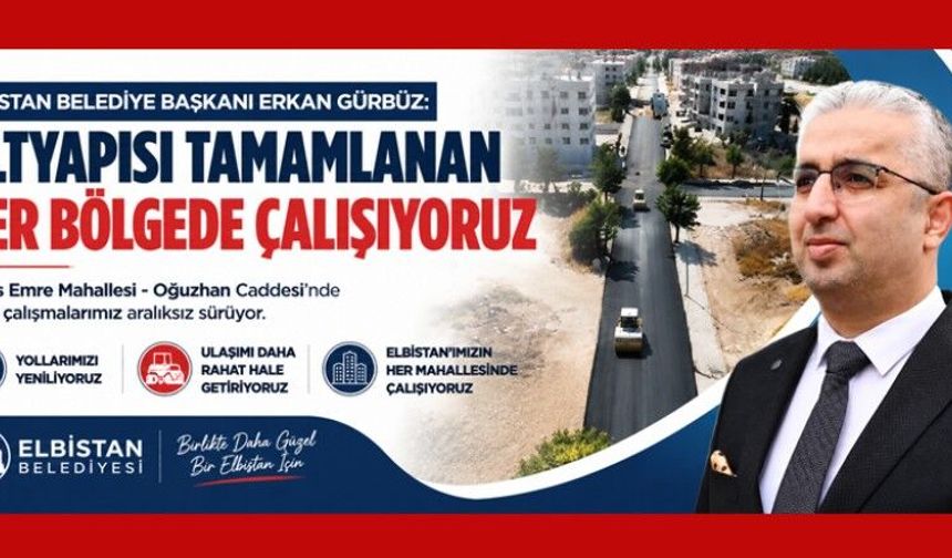BAŞKAN GÜRBÜZ: YOLLAR YENİLENİYOR, ULAŞIM RAHATLIYOR!