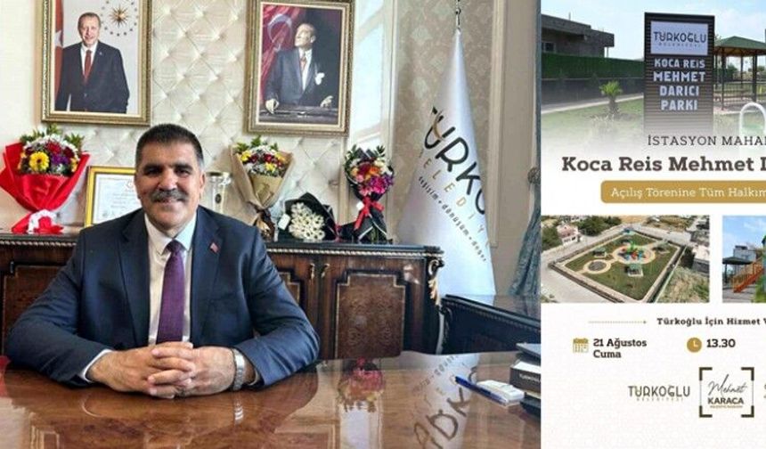 TÜRKOĞLU’NDA BUGÜN ANLAMLI BİR AÇILIŞ VAR, DAVETLİSİNİZ!