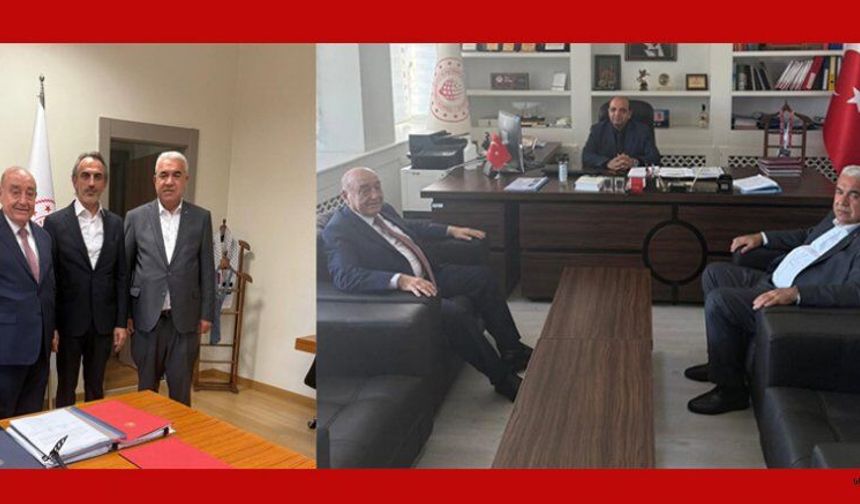 BAŞKAN KUYBU’DAN ŞENER VE CİCİOĞLU’NA ZİYARET