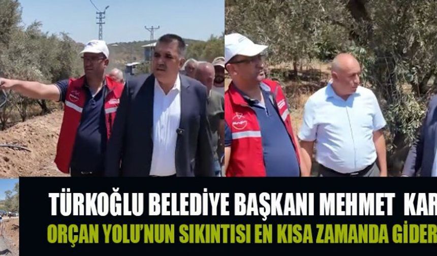 BAŞKAN KARACA: SORUNLARI YERİNDE ÇÖZMEK İÇİN ÇALIŞIYORUZ