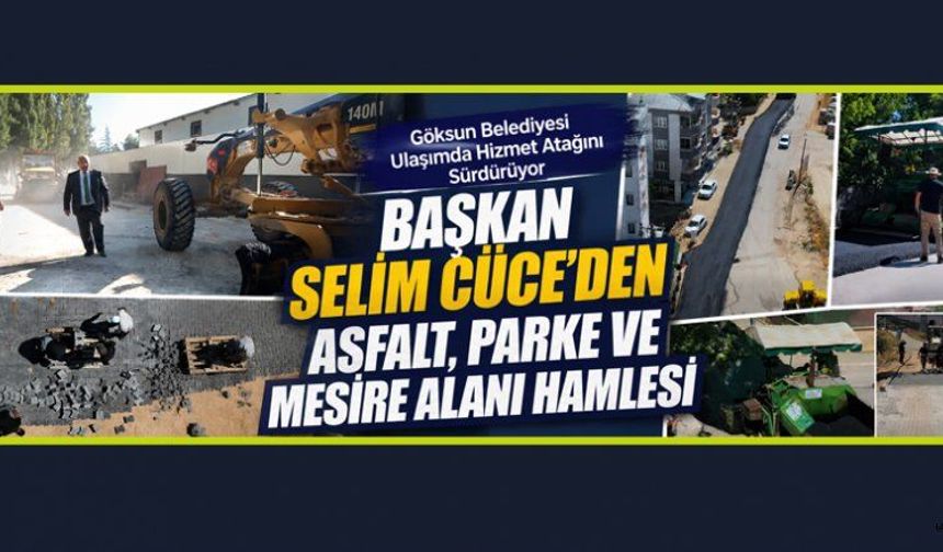 BAŞKAN CÜCE: HALKIMIZIN YAŞAM KALİTESİNİ ARTIRMAYA DEVAM EDECEĞİZ