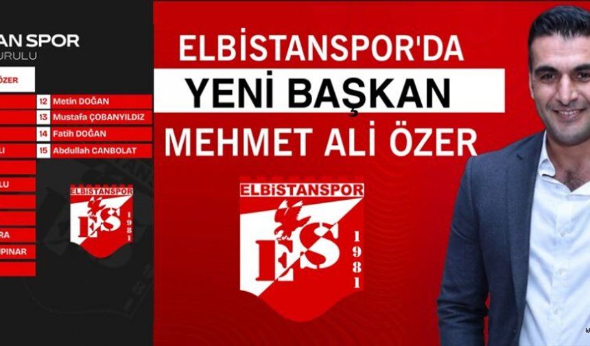 ELBİSTANSPOR’DA NÖBET DEĞİŞİMİ