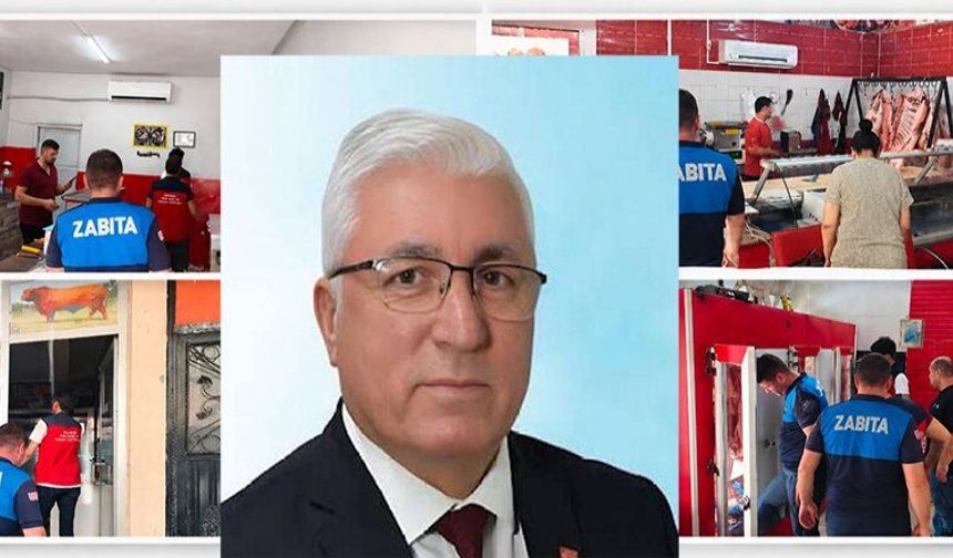 PAZARCIK’TA KASAPLARA SIKI DENETİM