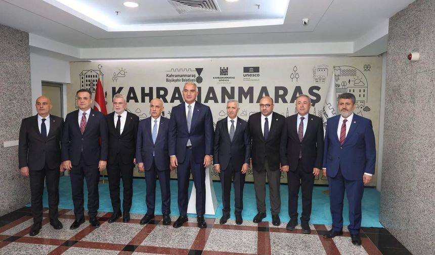 BAKAN ERSOY KAHRAMANMARAŞ’TA