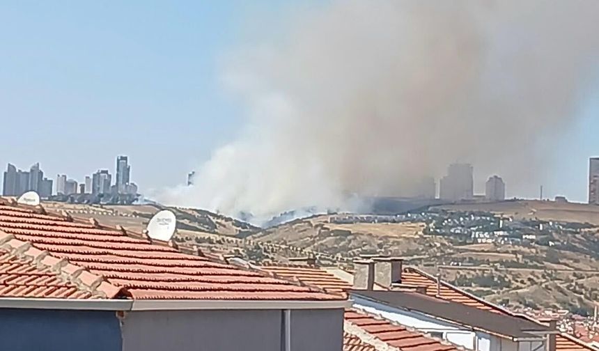 ZİRAAT YANGINI KORKUTTU