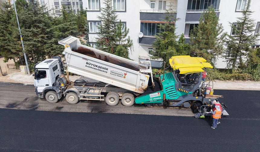 YENİ HAFTADA 18 NOKTADA ASFALT SERİMİ