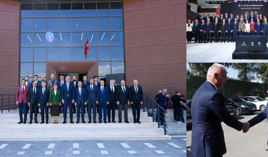 DEPREM BÖLGESİNİN 11 İLİ, BAKAN ERSOY’UN KATILIMIYLA KMTSO’DA BULUŞTU